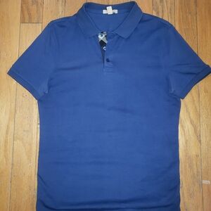 Burberry Royal Blue Polo Shirt